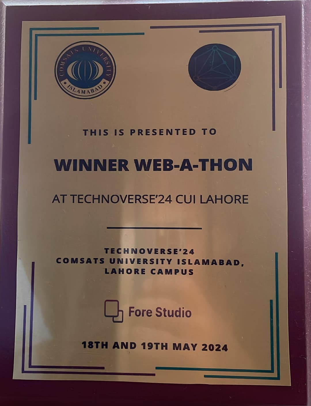 Winner of Technoverse'24 Web Hackathon